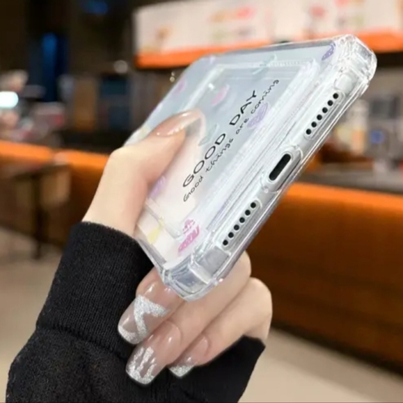 Brand new Apple IPhone 14 Pro Max  with card Slot ❤️🧡💛Silicone Phone case - Picture 4 of 7